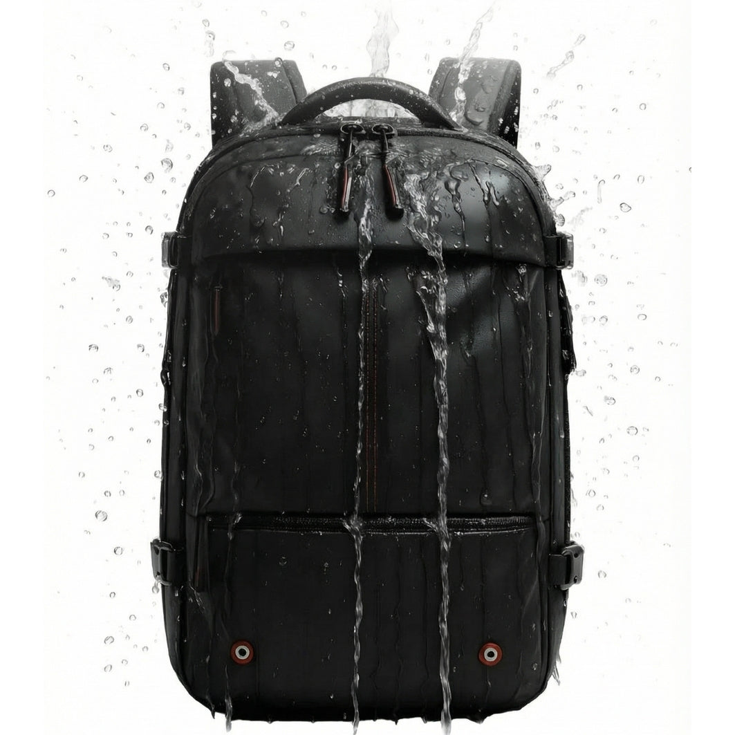 Sac à dos cabine extensible 30→60L – Compression sous vide intégrée