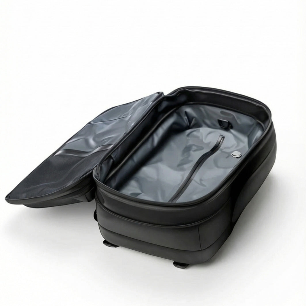 Sac à dos cabine extensible 30→60L – Compression sous vide intégrée